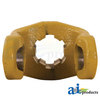 A & I Products Implement Yoke, Splined 1 3/8" - 6 Spline w/ Slide 2" x3" x4" A-BP203040351-A